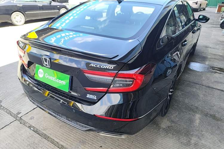 Used Honda Accord 2022 260TURBO Phantom Night · Prestige Edition Rear Right 45 Deg