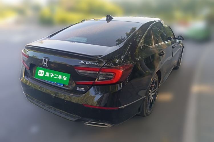 Used Honda Accord 2022 260TURBO Phantom Night · Prestige Edition Rear Right 45 Deg
