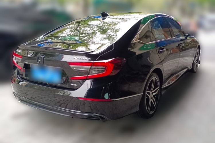 Used Honda Accord 2022 Xing·Hybrid 2.0L Phantom Night·Sharp Intelligence Edition Rear Right 45 Deg