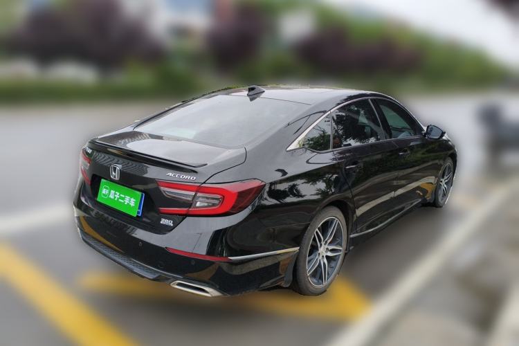 Used Honda Accord 2022 260TURBO Phantom Night · Prestige Edition Rear Right 45 Deg
