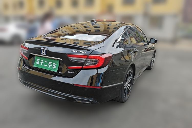 Used Honda Accord 2022 Xing·Hybrid 2.0L Phantom Night·Sharp Intelligence Edition Rear Right 45 Deg