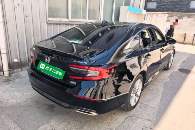 Used Honda Accord 2022 260TURBO Luxury Edition Rear Right 45 Deg