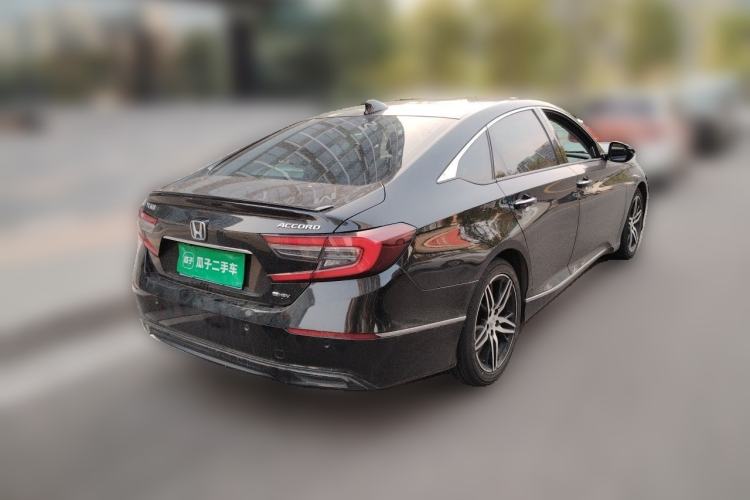 Used Honda Accord 2022 Xing·Hybrid 2.0L Phantom Night·Sharp Intelligence Edition Rear Right 45 Deg