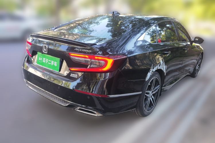 Used Honda Accord 2022 260TURBO Phantom Night · Prestige Edition Rear Right 45 Deg