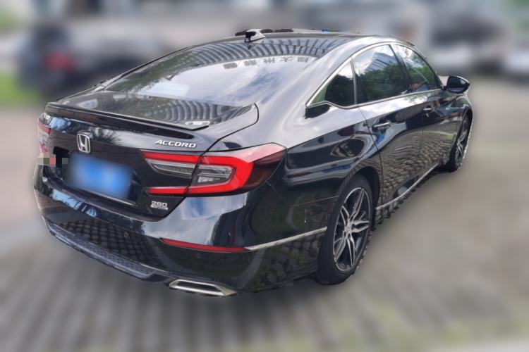 Used Honda Accord 2022 260TURBO Phantom Night · Prestige Edition Rear Right 45 Deg