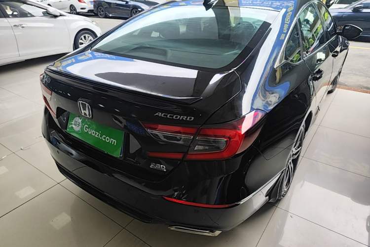 Used Honda Accord 2022 260TURBO Phantom Night · Prestige Edition Rear Right 45 Deg