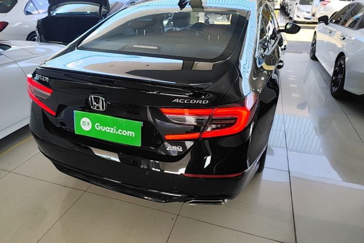 Used Honda Accord 2022 260TURBO Phantom Night · Prestige Edition Rear Right 45 Deg