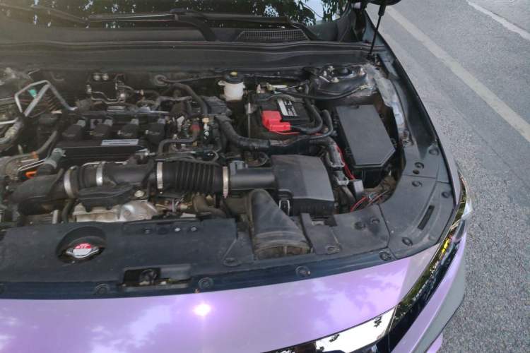 Used Honda Accord 2022 260TURBO Phantom Night · Prestige Edition Engine Bay Left