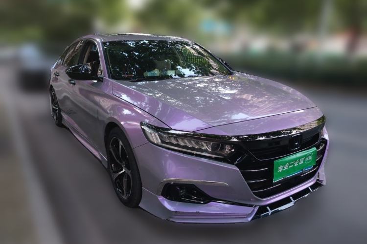 Used Honda Accord 2022 260TURBO Phantom Night · Prestige Edition Front Right 45 Deg