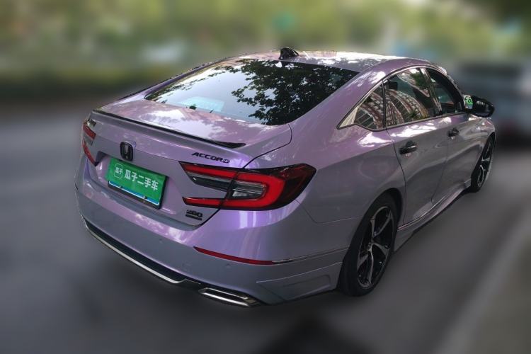 Used Honda Accord 2022 260TURBO Phantom Night · Prestige Edition Rear Right 45 Deg