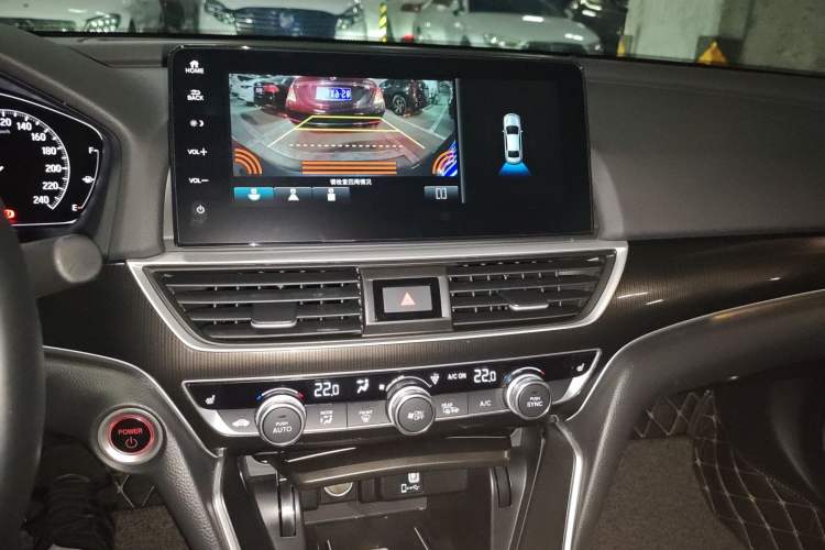 Used Honda Accord 2022 Xing·Hybrid 2.0L Phantom Night·Sharp Intelligence Edition Audio And AC Panel