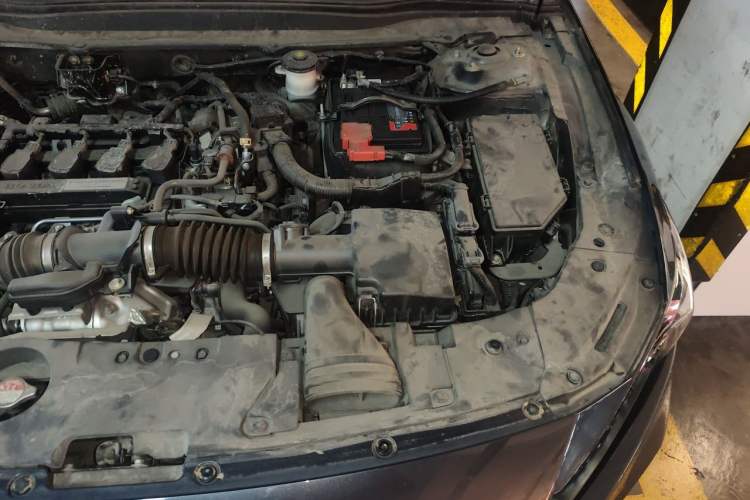 Used Honda Accord 2022 260TURBO Phantom Night · Prestige Edition Engine Bay Left