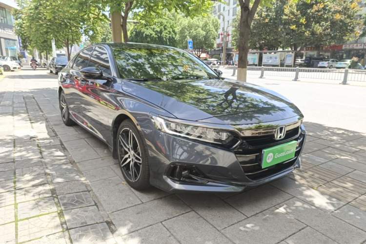 Used Honda Accord 2022 260TURBO Phantom Night · Prestige Edition Front Right 45 Deg