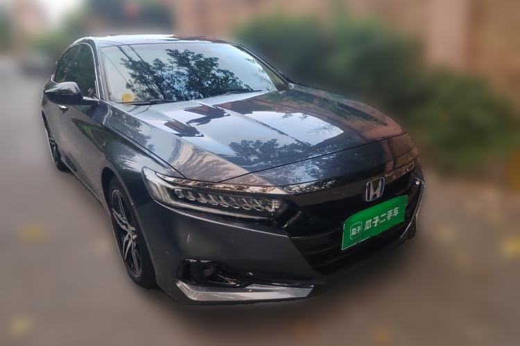 Used Honda Accord 2022 Xing·Hybrid 2.0L Phantom Night·Sharp Intelligence Edition Front Right 45 Deg