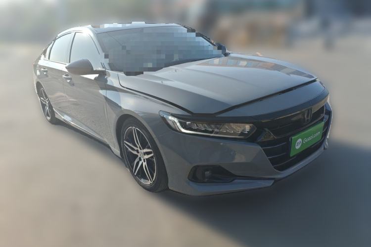 Used Honda Accord 2022 Xing·Hybrid 2.0L Phantom Night·Sharp Intelligence Edition Front Right 45 Deg