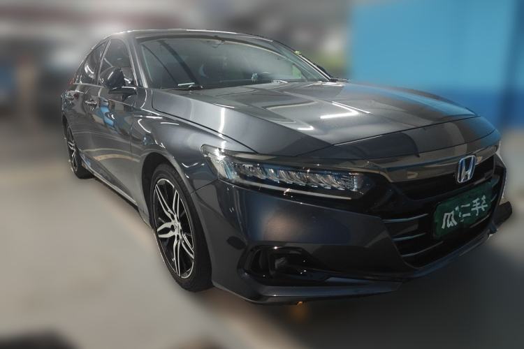 Used Honda Accord 2022 Xing·Hybrid 2.0L Phantom Night·Sharp Intelligence Edition Front Right 45 Deg