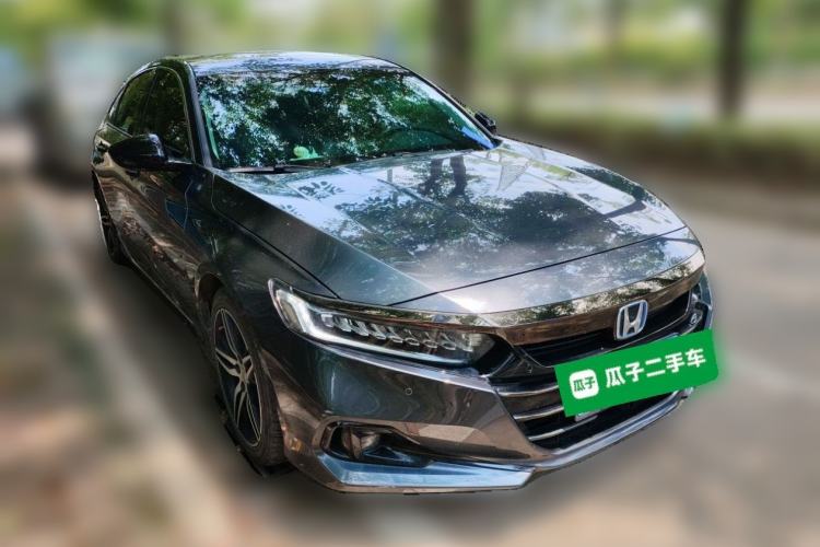 Used Honda Accord 2022 Xing·Hybrid 2.0L Phantom Night·Sharp Intelligence Edition Front Right 45 Deg