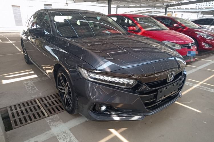 Used Honda Accord 2022 Xing·Hybrid 2.0L Phantom Night·Sharp Intelligence Edition Front Right 45 Deg