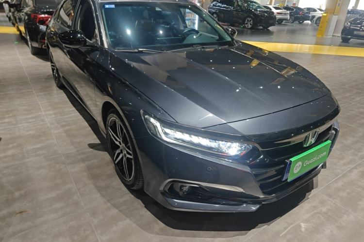 Used Honda Accord 2022 Xing·Hybrid 2.0L Phantom Night·Sharp Intelligence Edition Front Right 45 Deg
