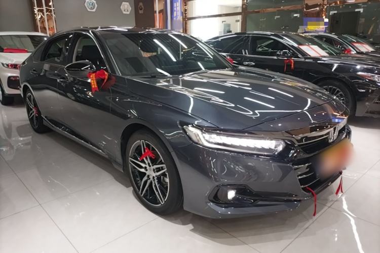 Used Honda Accord 2022 260TURBO Phantom Night · Prestige Edition Front Right 45 Deg