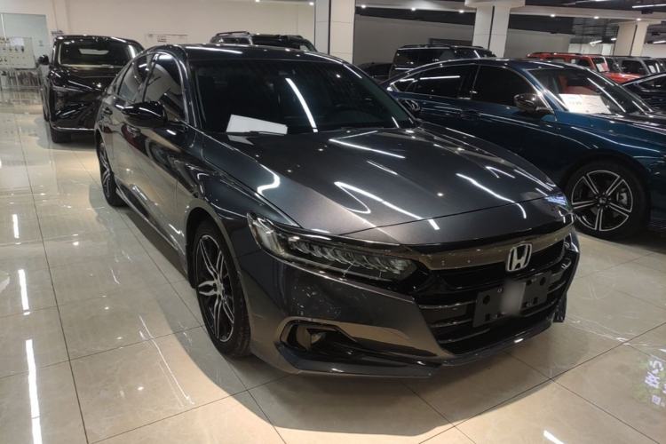Used Honda Accord 2022 260TURBO Phantom Night · Prestige Edition Front Right 45 Deg