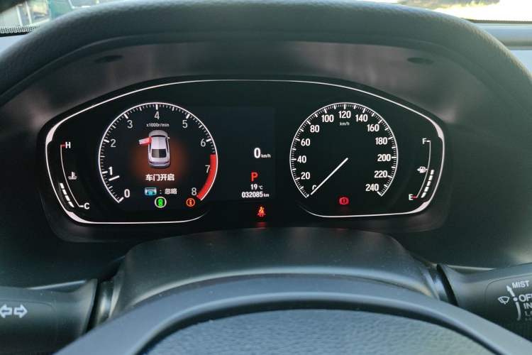Used Honda Accord 2022 260TURBO Phantom Night · Prestige Edition Instrument Cluster