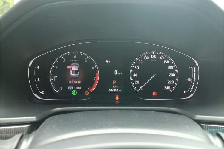 Used Honda Accord 2022 260TURBO Phantom Night · Prestige Edition Instrument Cluster
