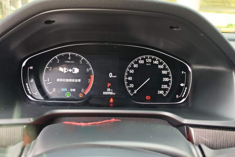 Used Honda Accord 2022 260TURBO Phantom Night · Prestige Edition Instrument Cluster