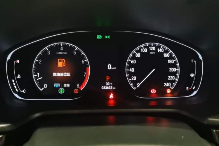 Used Honda Accord 2022 260TURBO Phantom Night · Prestige Edition Instrument Cluster