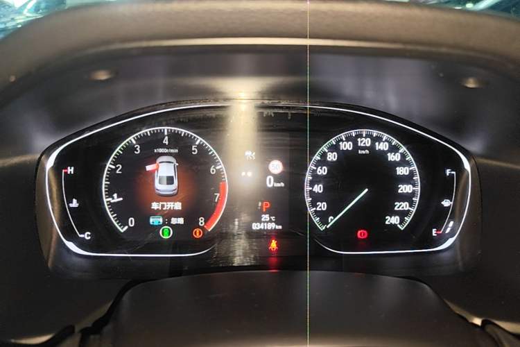 Used Honda Accord 2022 260TURBO Phantom Night · Prestige Edition Instrument Cluster