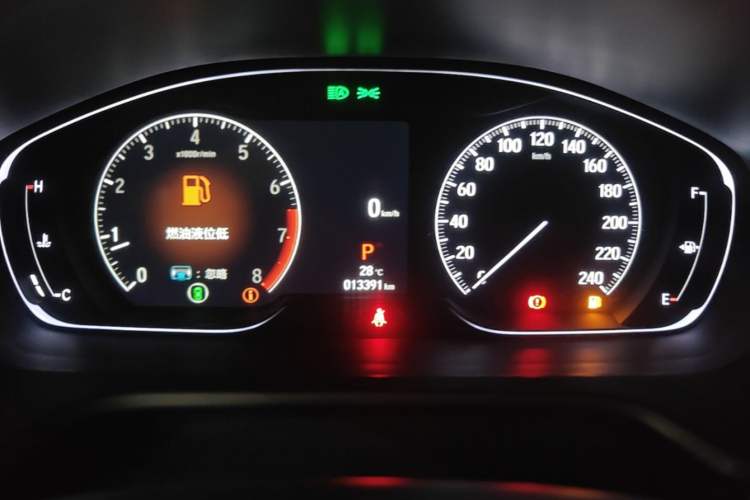 Used Honda Accord 2022 260TURBO Phantom Night · Prestige Edition Instrument Cluster