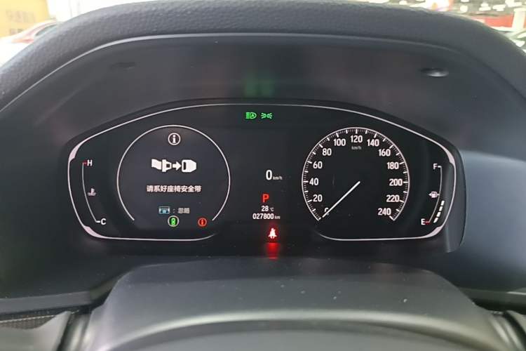 Used Honda Accord 2022 260TURBO Phantom Night · Prestige Edition Instrument Cluster