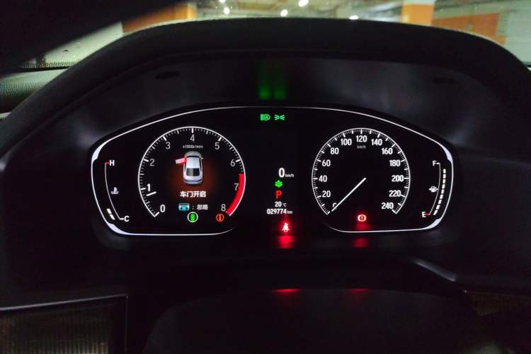 Used Honda Accord 2022 260TURBO Phantom Night · Prestige Edition Instrument Cluster