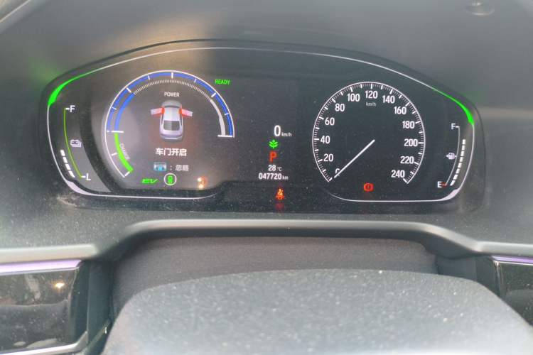 Used Honda Accord 2022 Xing·Hybrid 2.0L Xingling Version Odometer Close Up
