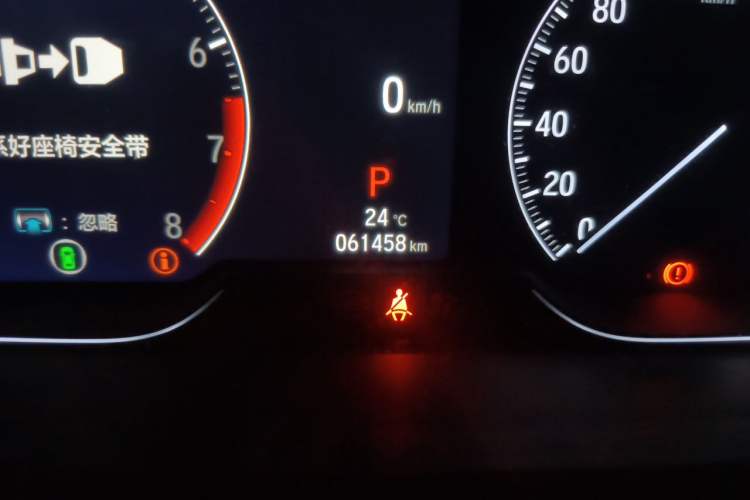 Used Honda Accord 2022 260TURBO Phantom Night · Prestige Edition Odometer Close Up