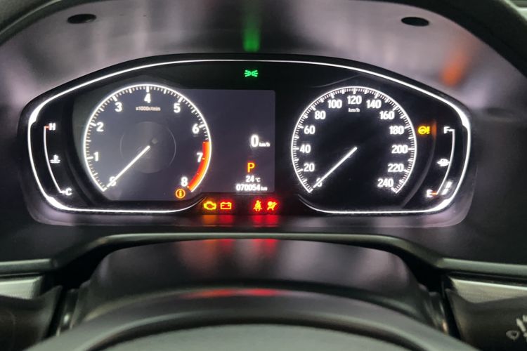 Used Honda Accord 2022 260TURBO Luxury Edition Odometer Close Up
