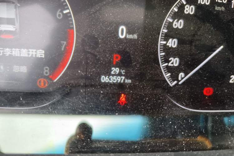 Used Honda Accord 2022 260TURBO Luxury Edition Odometer Close Up