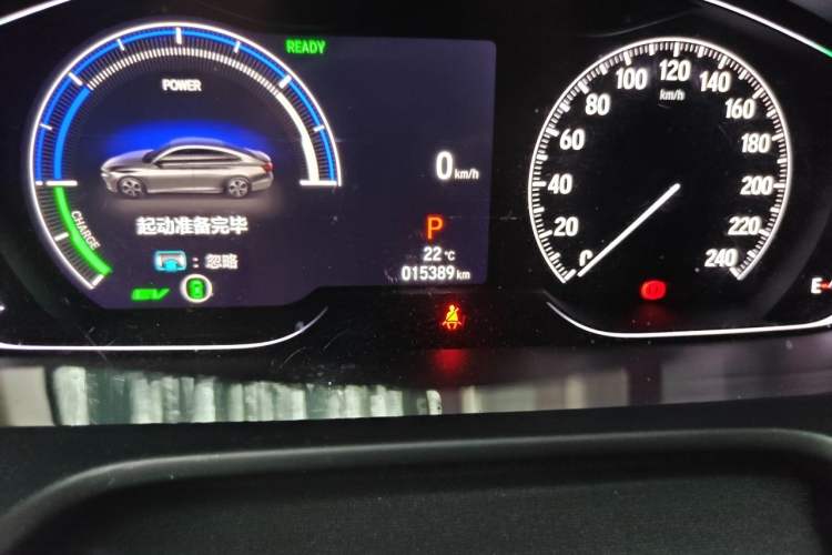 Used Honda Accord 2022 Xing·Hybrid 2.0L Xingling Version Odometer Close Up