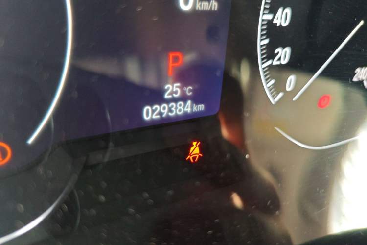 Used Honda Accord 2022 260TURBO Phantom Night · Prestige Edition Odometer Close Up