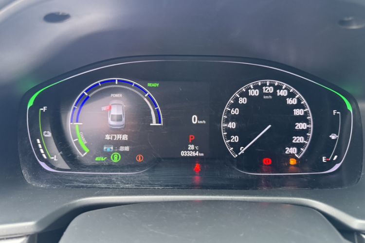 Used Honda Accord 2022 Xing·Hybrid 2.0L Xingling Version Odometer Close Up