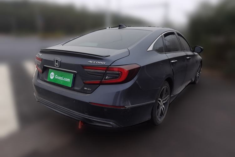 Used Honda Accord 2022 Xing·Hybrid 2.0L Phantom Night·Sharp Intelligence Edition Rear Right 45 Deg