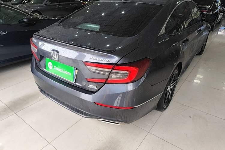 Used Honda Accord 2022 260TURBO Phantom Night · Prestige Edition Rear Right 45 Deg