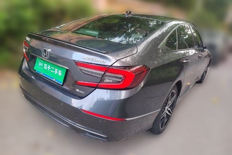 Used Honda Accord 2022 Xing·Hybrid 2.0L Phantom Night·Sharp Intelligence Edition Rear Right 45 Deg
