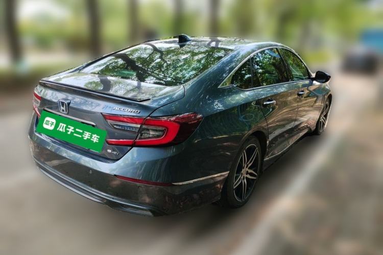 Used Honda Accord 2022 Xing·Hybrid 2.0L Phantom Night·Sharp Intelligence Edition Rear Right 45 Deg