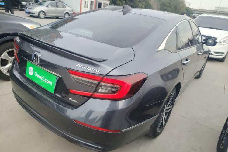 Used Honda Accord 2022 Xing·Hybrid 2.0L Phantom Night·Sharp Intelligence Edition Rear Right 45 Deg