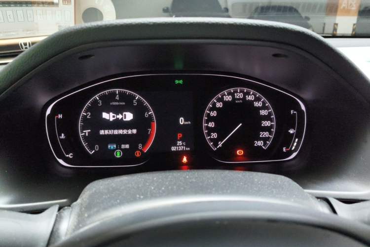 Used Honda Accord 2022 260TURBO Phantom Night · Prestige Edition Instrument Cluster