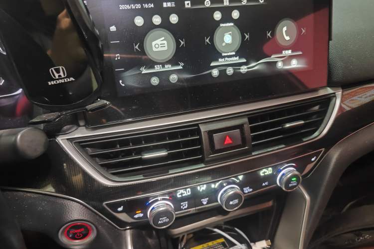 Used Honda Accord 2022 Xing·Hybrid 2.0L Phantom Night·Sharp Intelligence Edition Audio And AC Panel