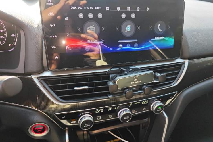 Used Honda Accord 2022 Xing·Hybrid 2.0L Phantom Night·Sharp Intelligence Edition Audio And AC Panel