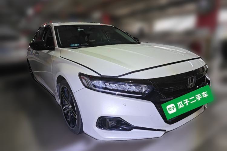 Used Honda Accord 2022 Xing·Hybrid 2.0L Phantom Night·Sharp Intelligence Edition Front Right 45 Deg