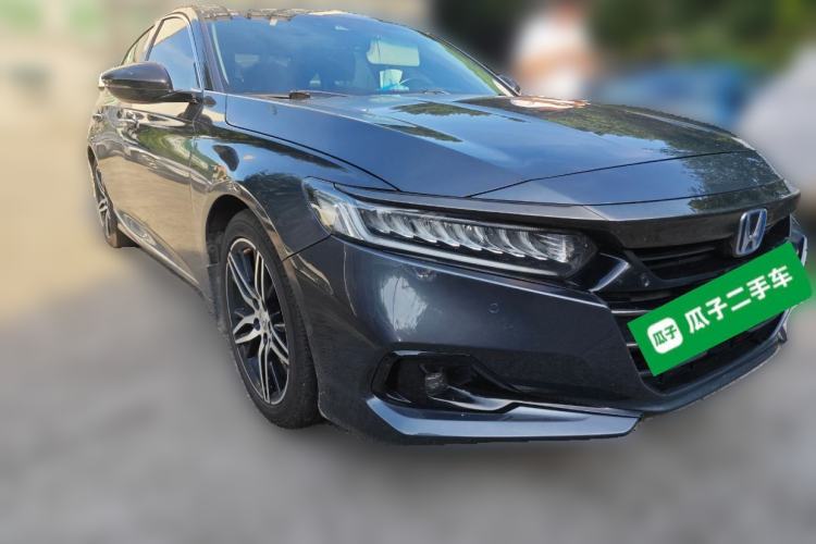 Used Honda Accord 2022 Xing·Hybrid 2.0L Phantom Night·Sharp Intelligence Edition Front Right 45 Deg